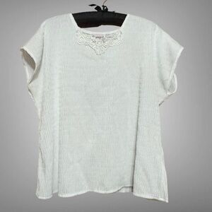 VINTAGE JOANNA PLUS BLOUSE SIZE 20W